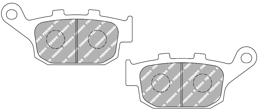 FDB531EF Ferodo Pastillas freno traseras