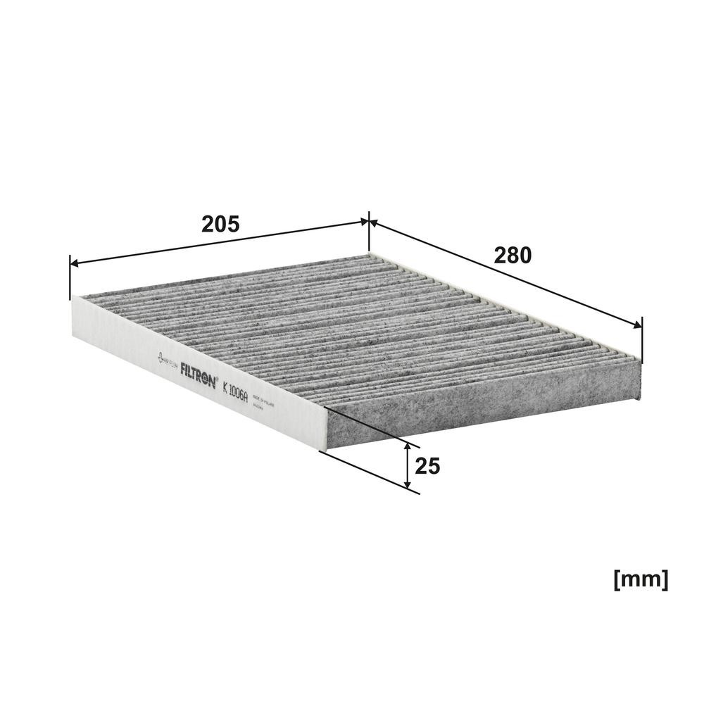 Filtro de cabina Filtron K1006A precio, desde 8,96 EUR