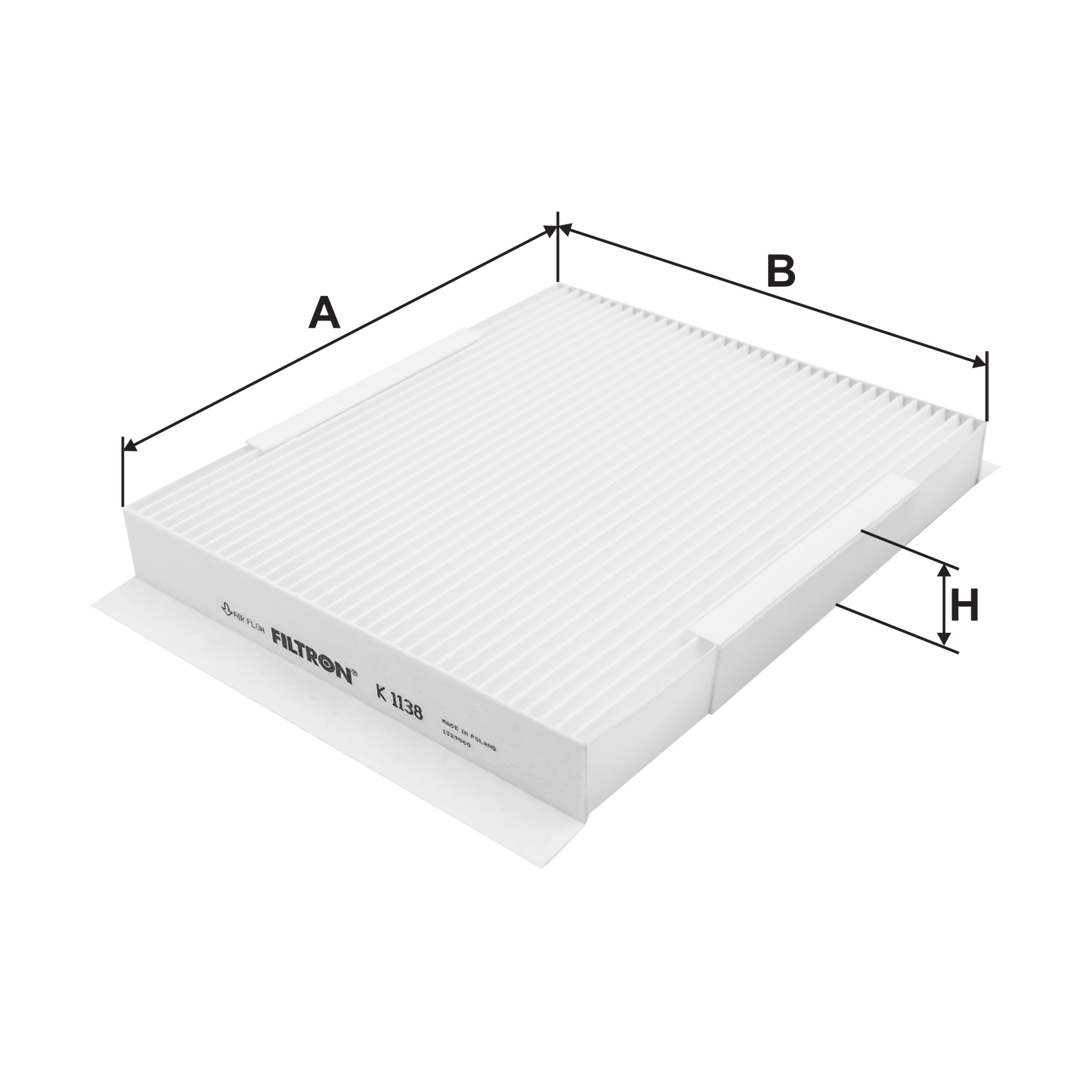 K1138 Filtron Filtro antipolen