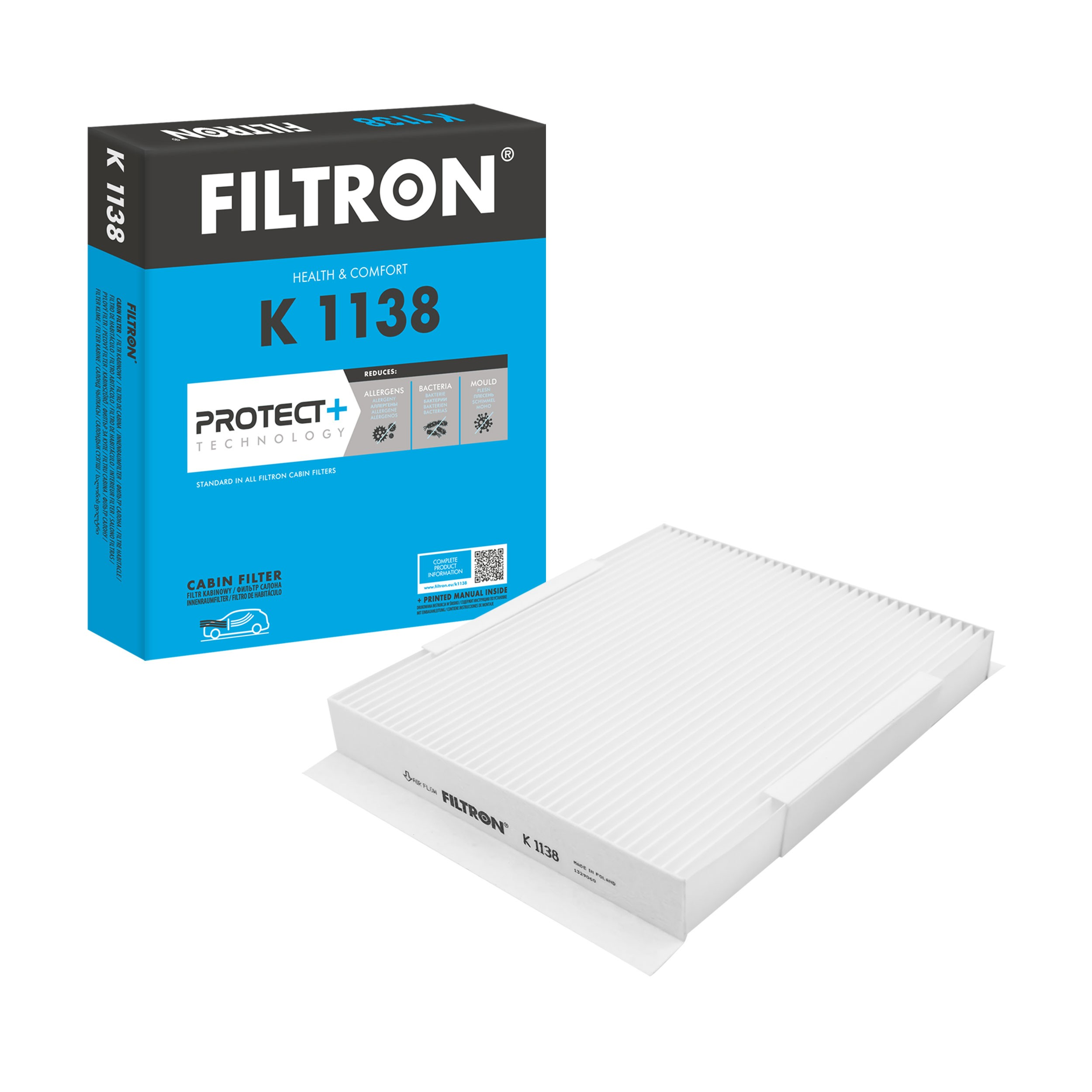 K1138 Filtron Filtro antipolen