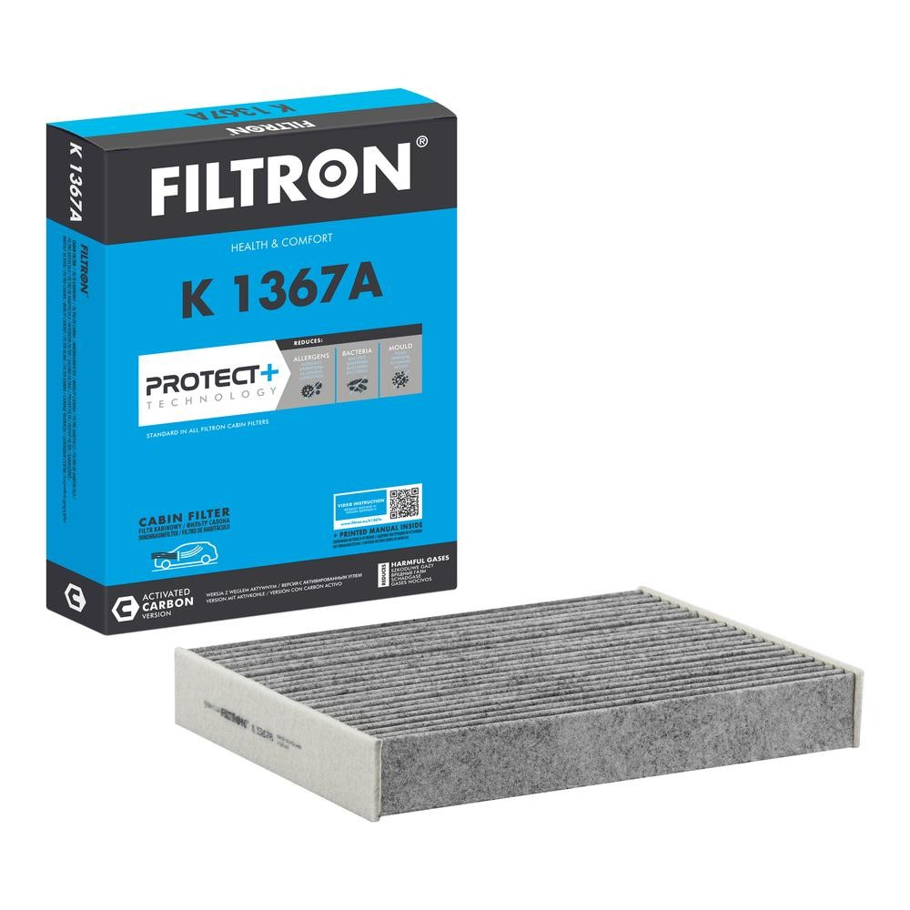 Filtro de habitáculo K1367A Filtron