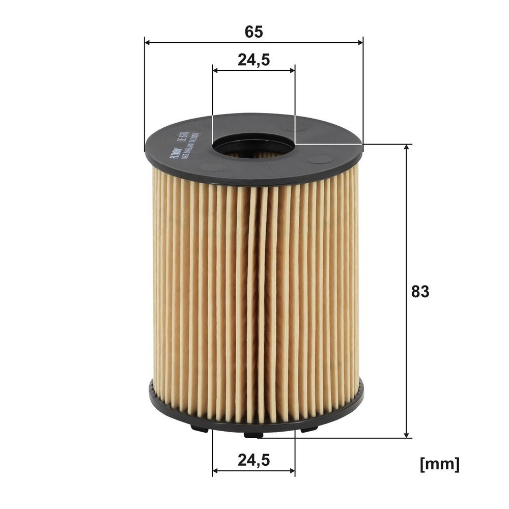 Filtro de aceite motor Filtron OE670