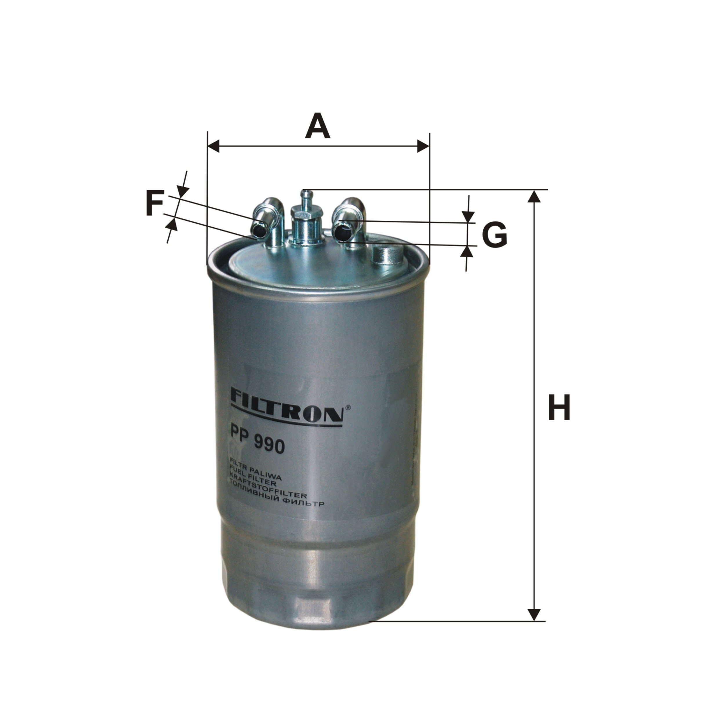 Comprar PP990 Filtron Filtro diesel