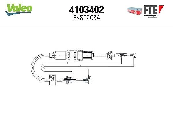Cable embrague Volkswagen Polo IV