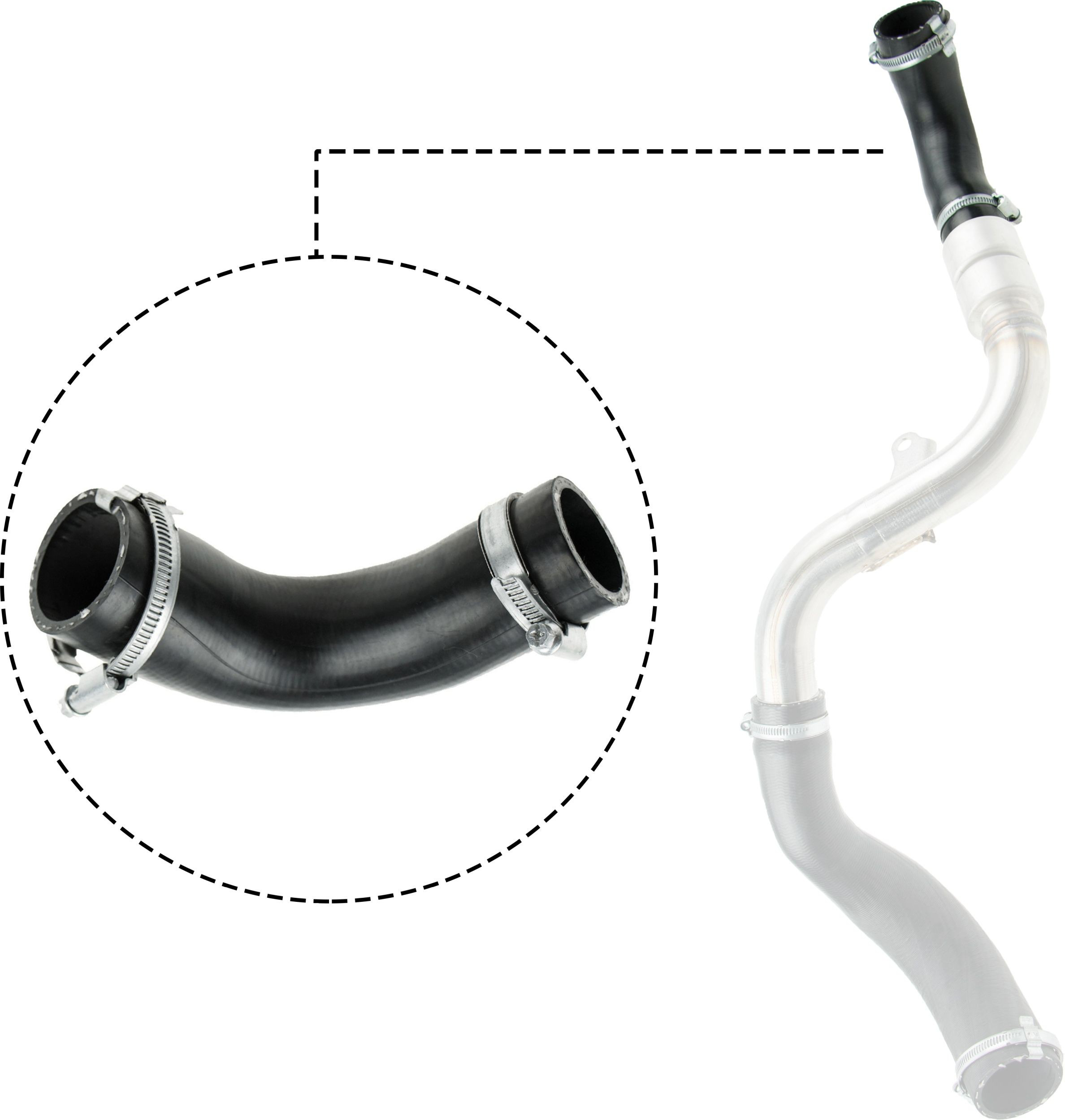 1352455 Ford Manguera del intercooler