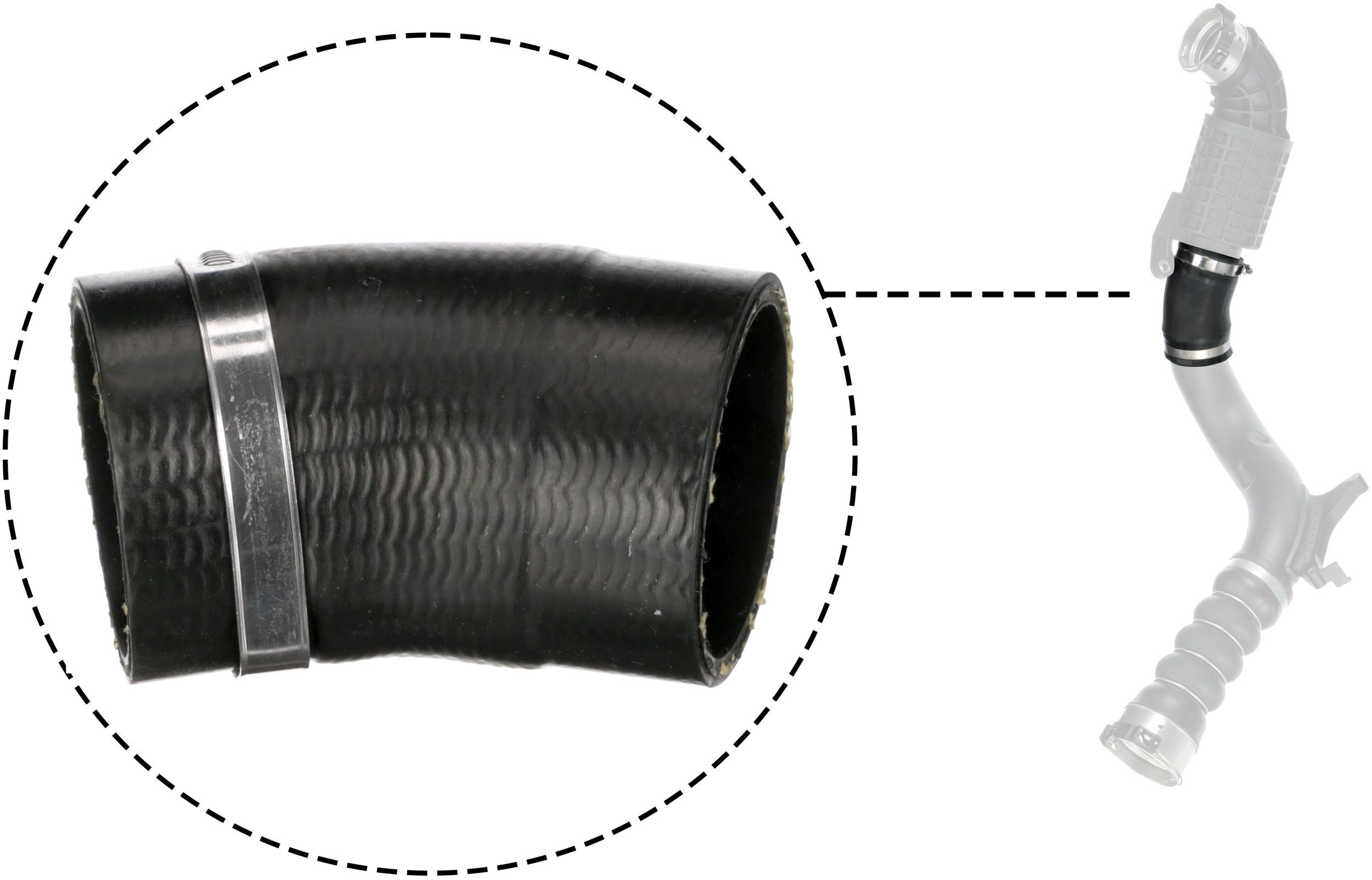 Manguera del intercooler Gates 091401 precio, desde 13,99 EUR