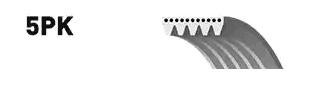 Correa de transmisión trapezoidal Gates 5PK940 precio, desde 10,84 EUR