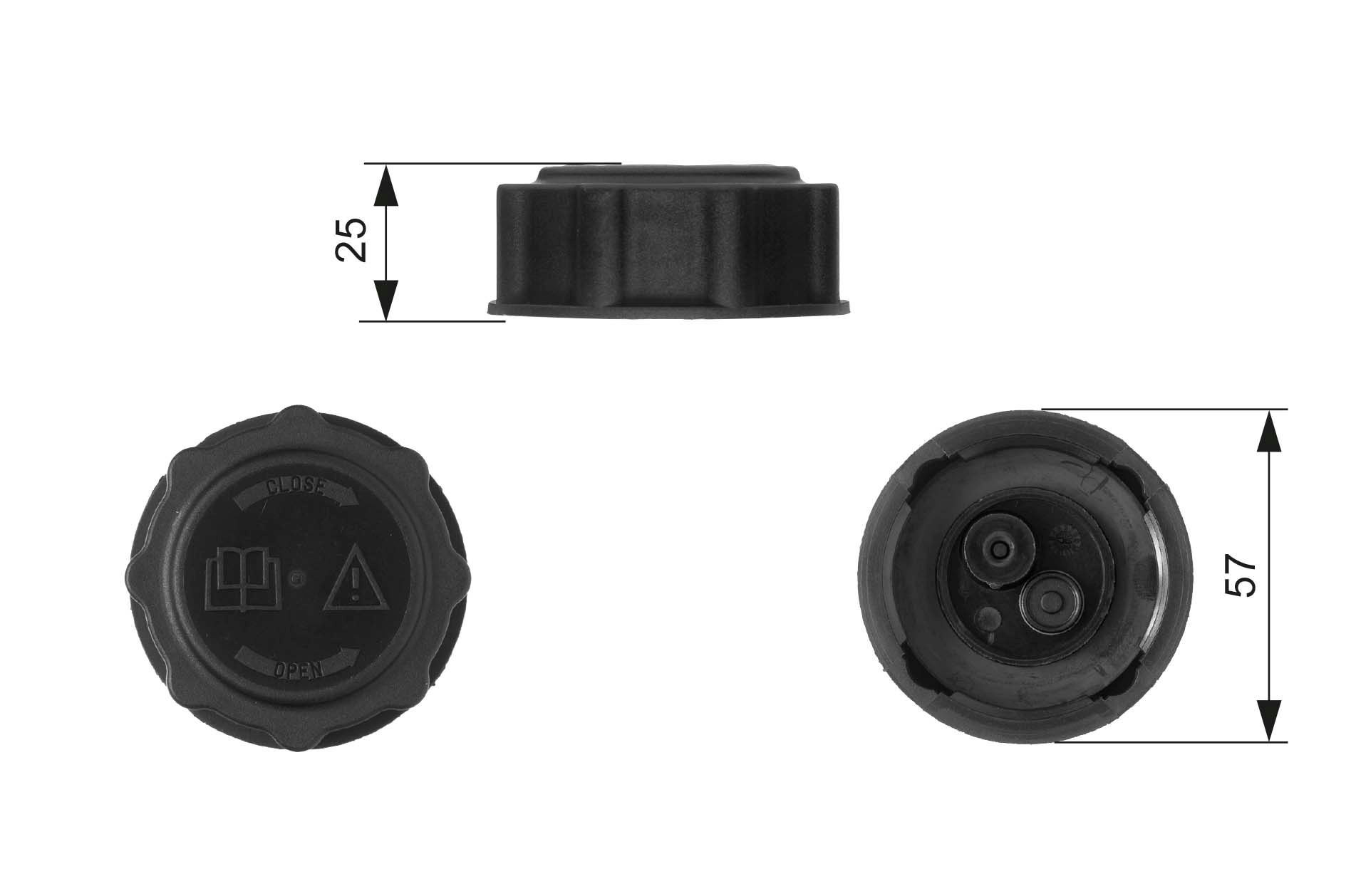 Tapon liquido refrigerante Polcar A8017 precio, desde 2,87 EUR