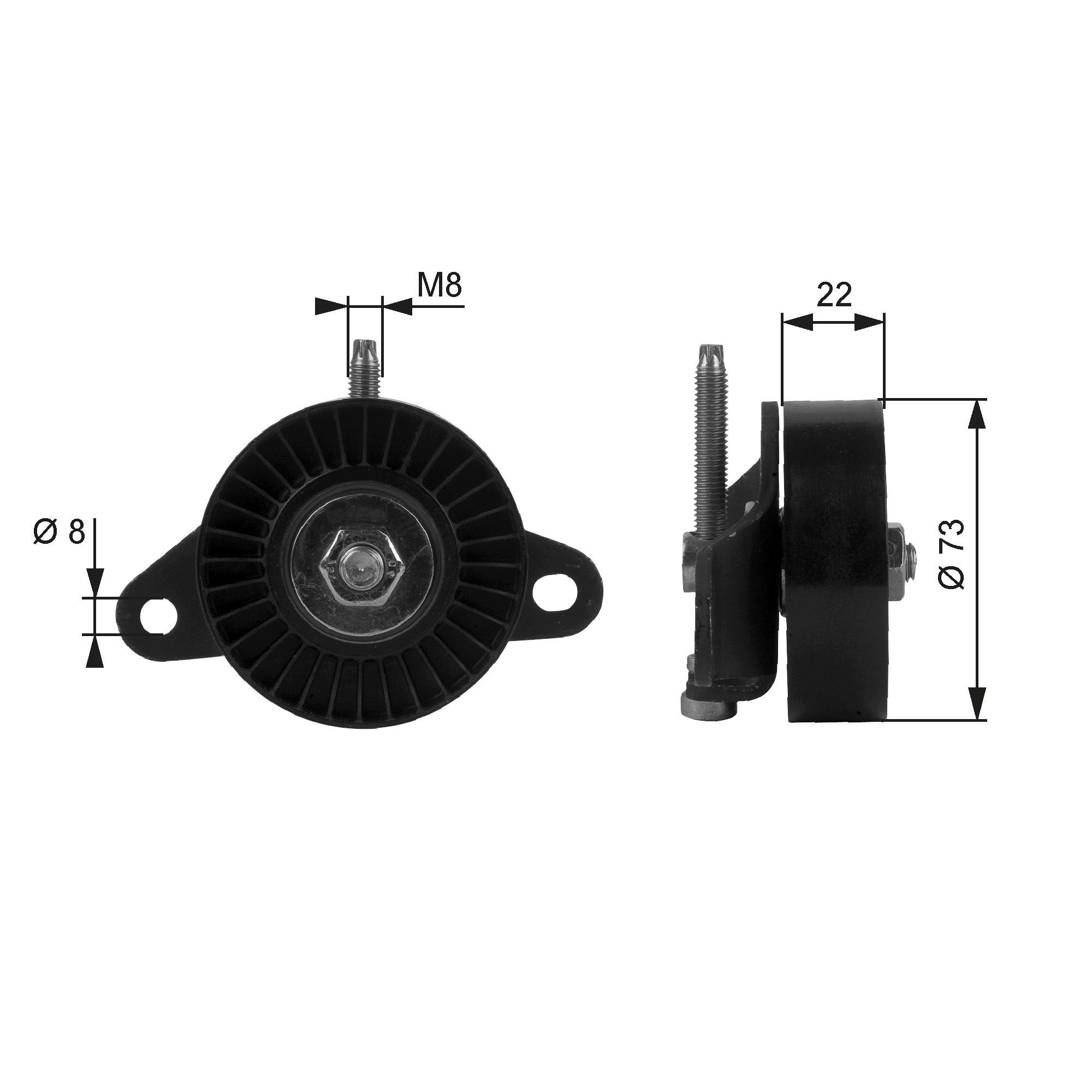 531054010 LUK Tensor de correa de alternador