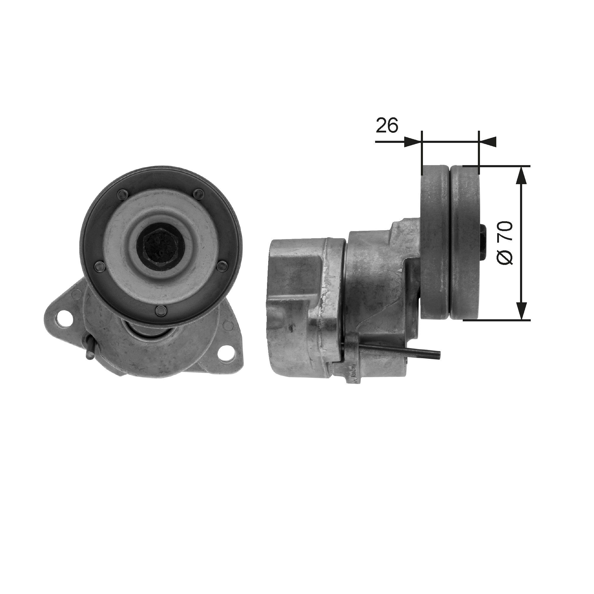 Comprar Tensor de correa poli V Chevrolet Lacetti  J200