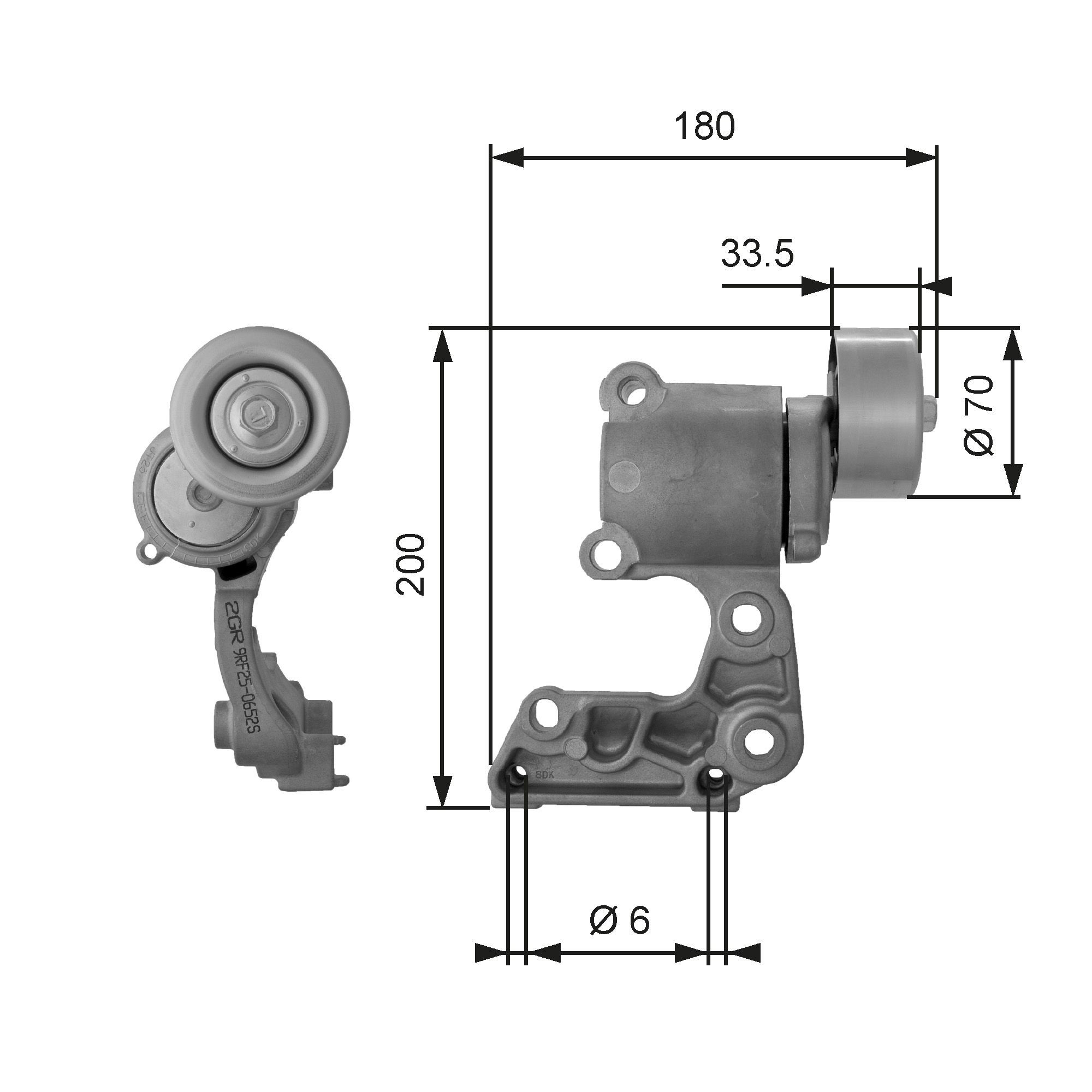 Tensor de la correa trapecial Gates T38410 precio, desde 49,78 EUR