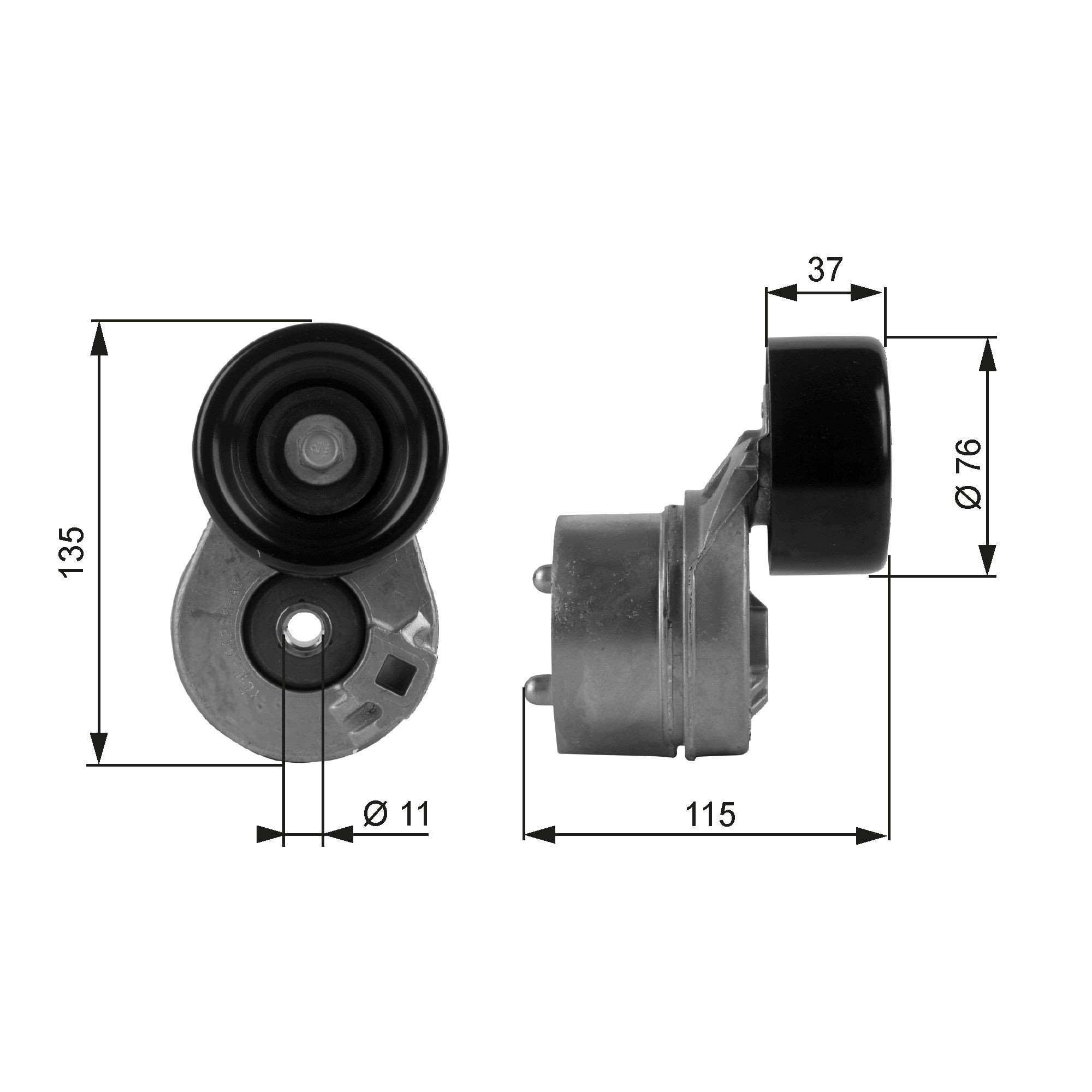 Tensor de la correa trapecial Ford Transit V bus (V184/5) (2000 - 2006) precio, desde 47,70 EUR