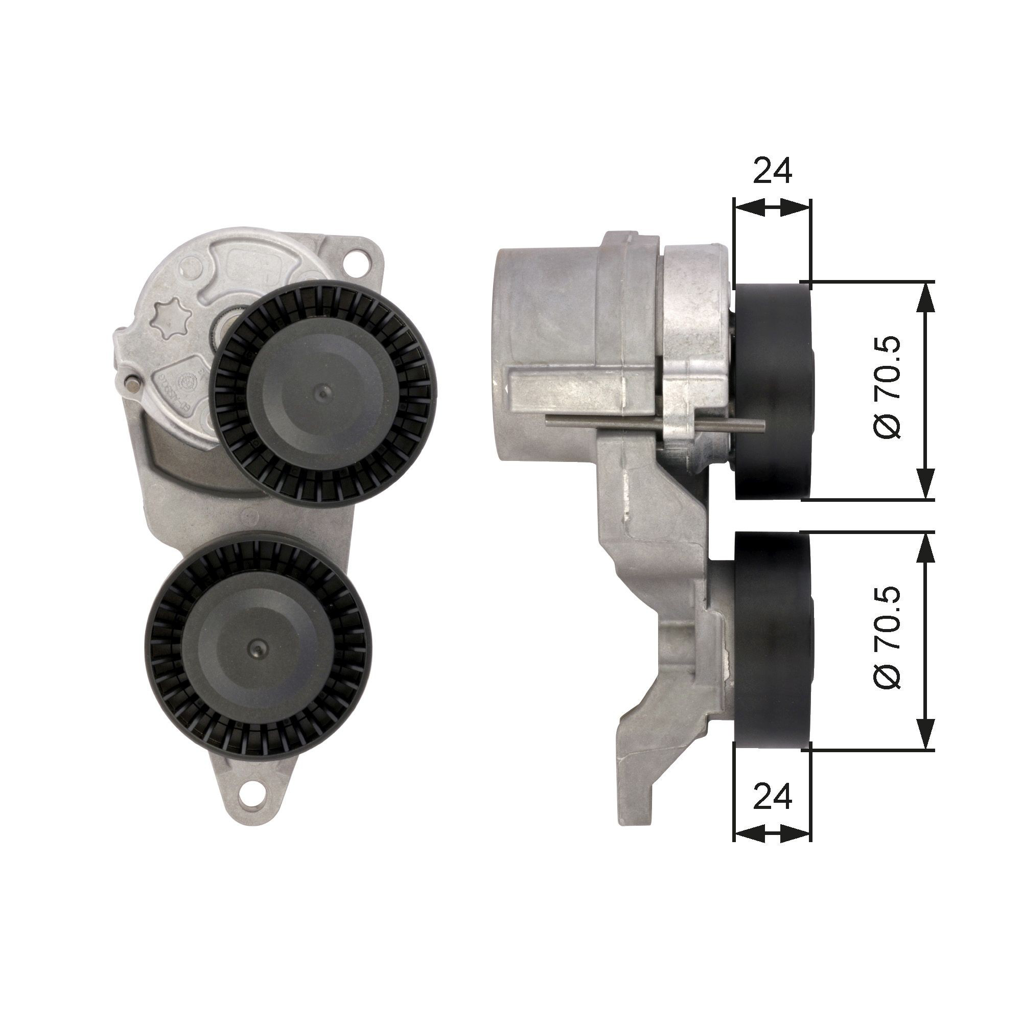 Polea tensora para Volvo XC70 CROSS COUNTRY SZ, LZ