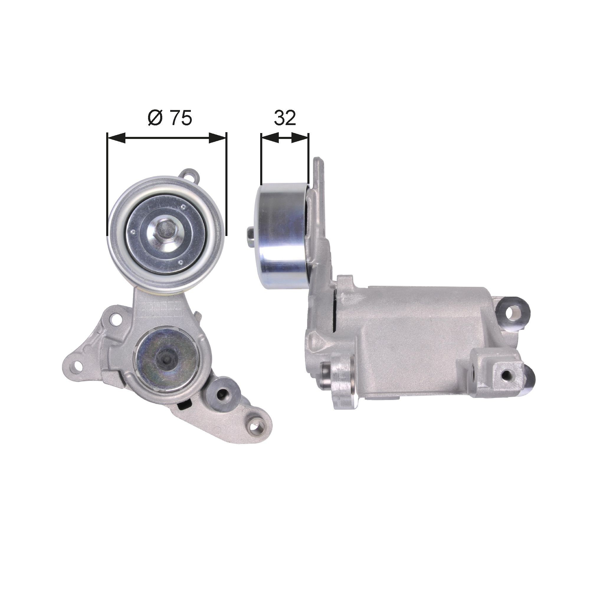 Tensor de la correa trapecial Toyota Hilux pick-up (KUN25) (2005 - 2015) precio, desde 62,10 EUR