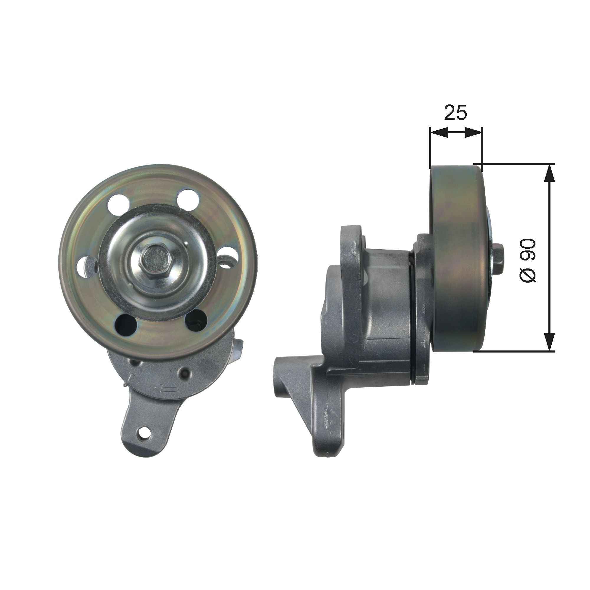 Tensor de la correa trapecial Gates T39154 precio, desde 56,72 EUR