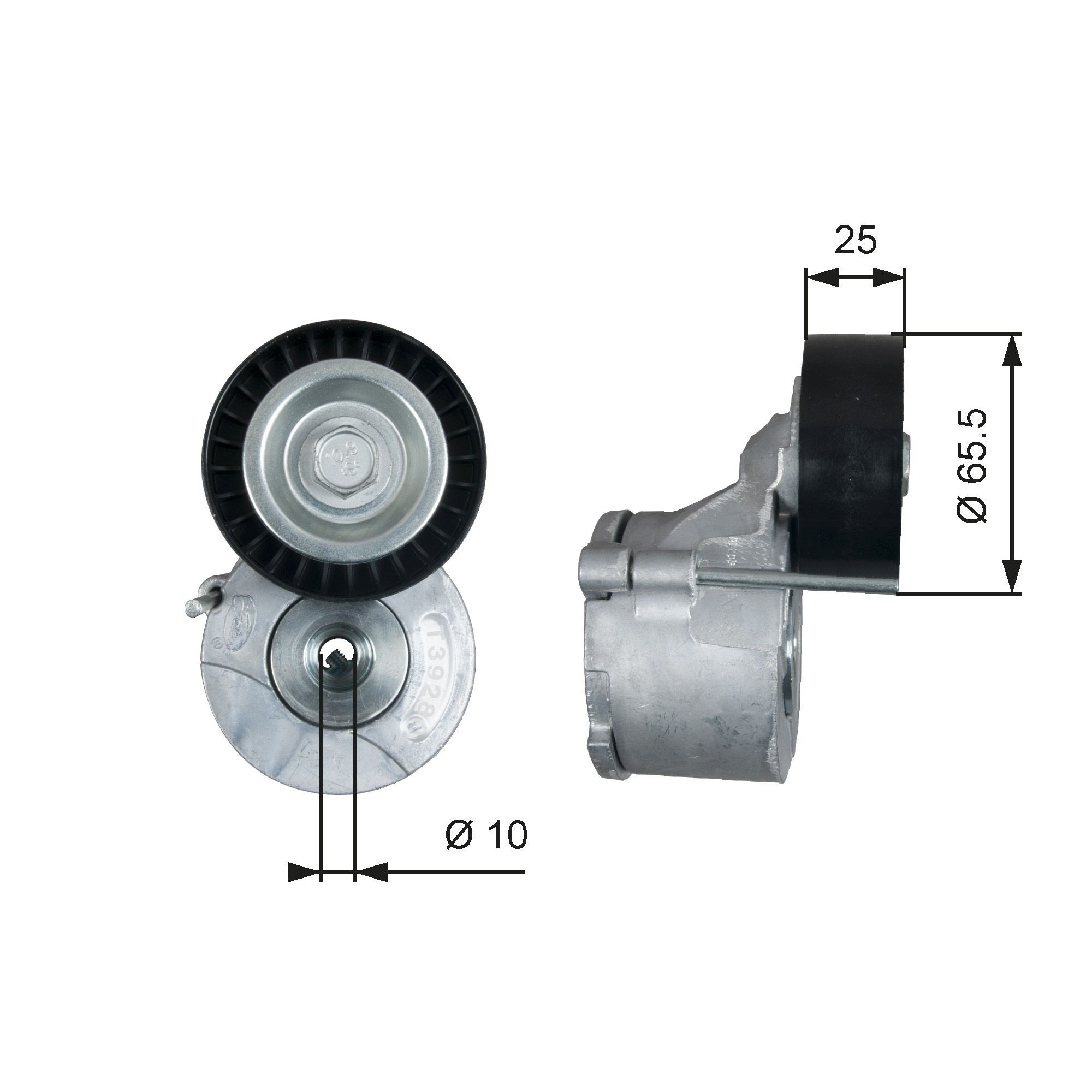 T39281 Gates Tensor de correa de alternador