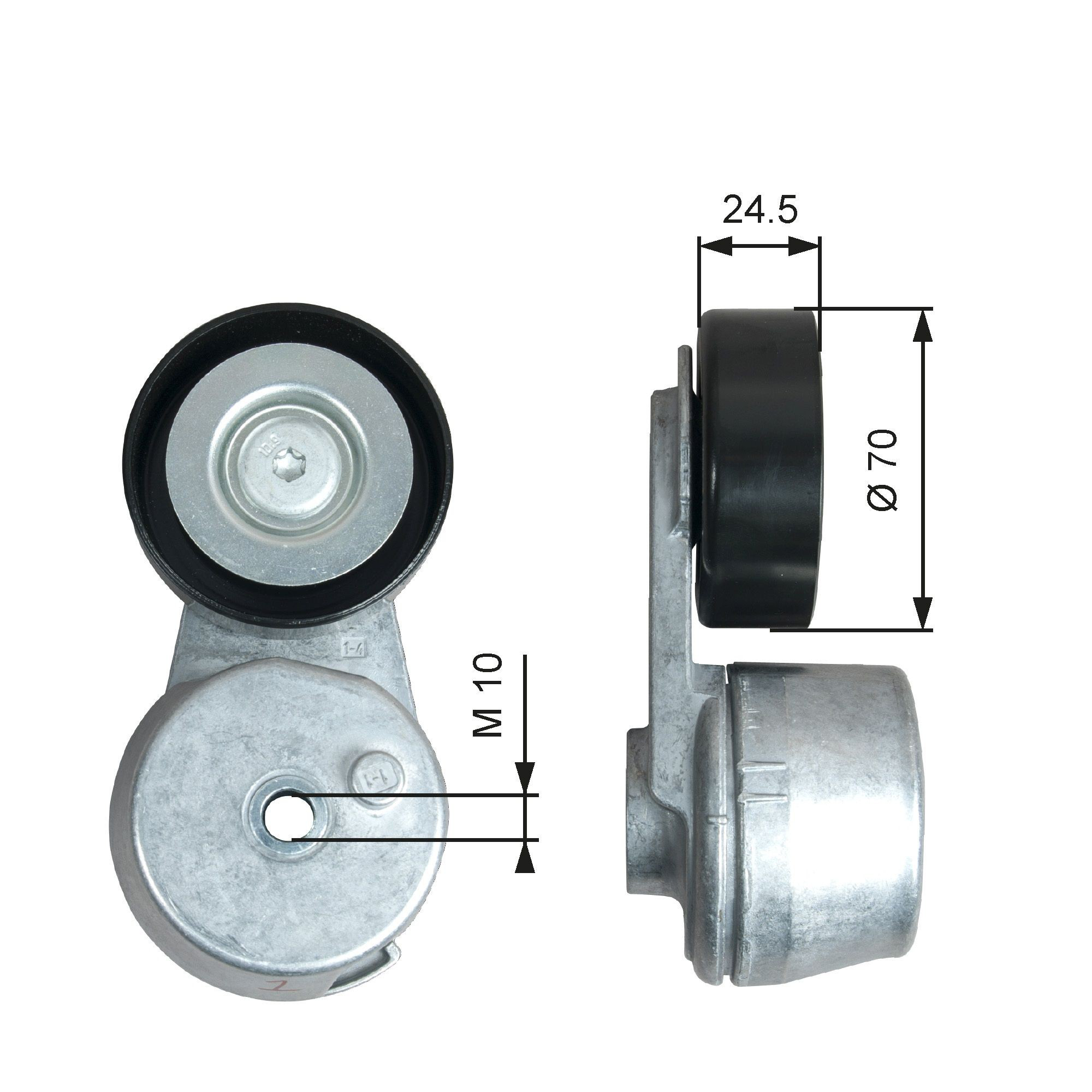  Tensor de correa poli V Opel Astra 