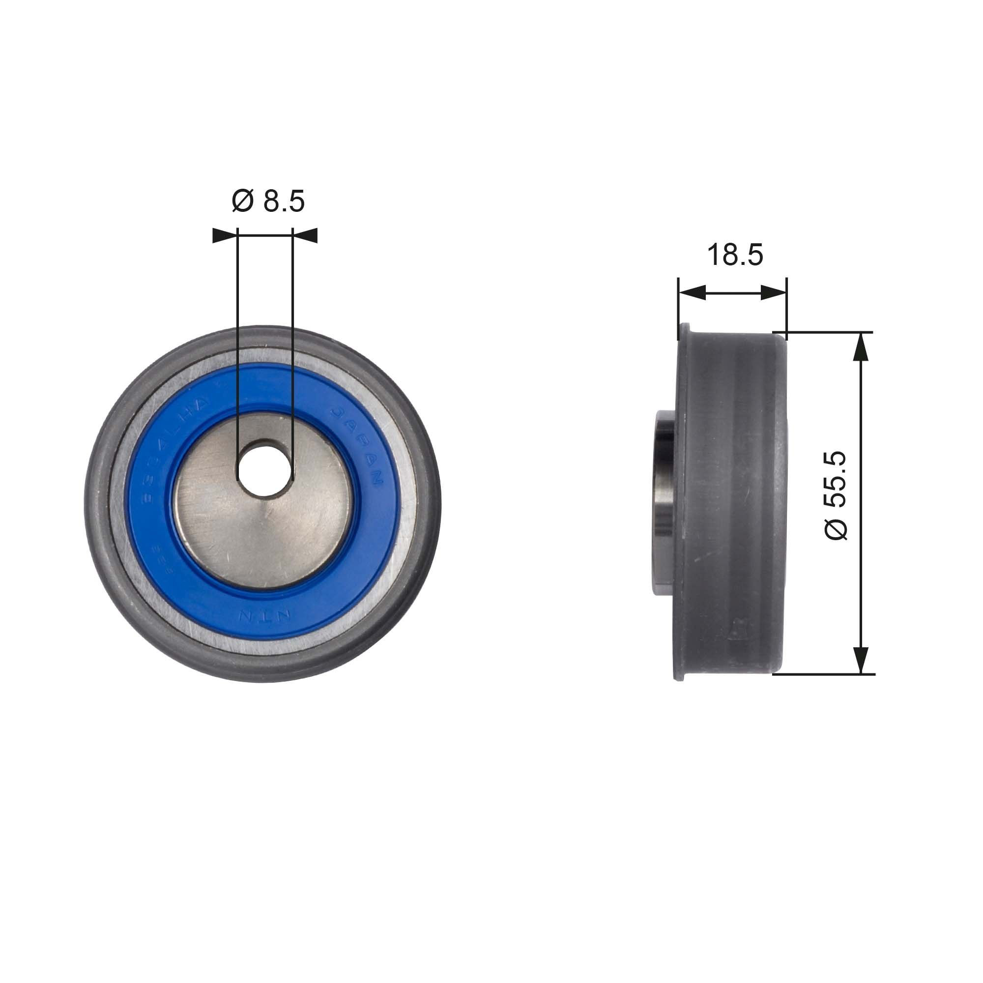 Comprar T41038 Gates Polea tensora de la correa de equilibrado