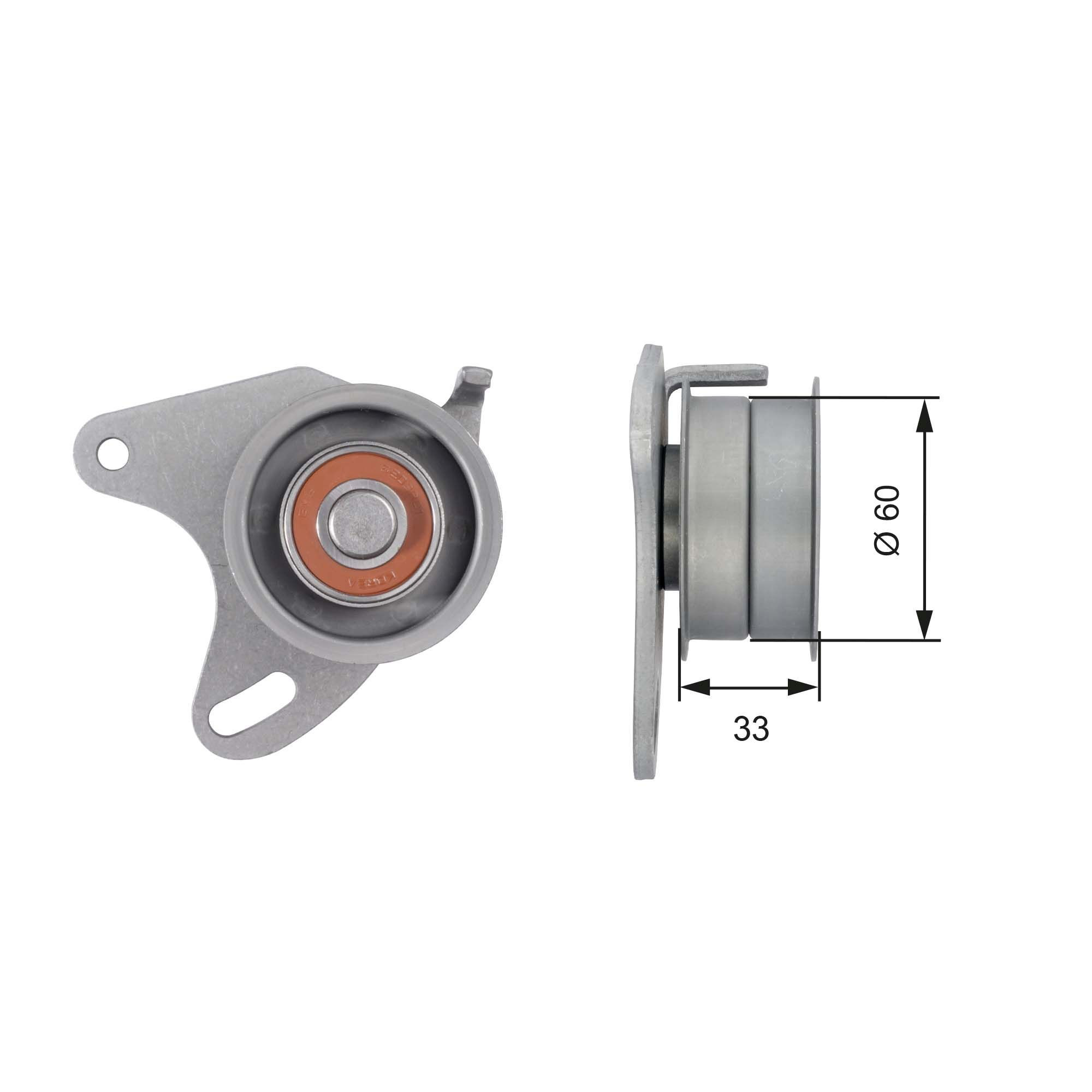 Tensor de la correa de distribución Mitsubishi L 200 III pick-up (K60, K70) (1996 - 2007) precio, desde 23,05 EUR