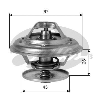 Termostato de agua para Ford Explorer  U2