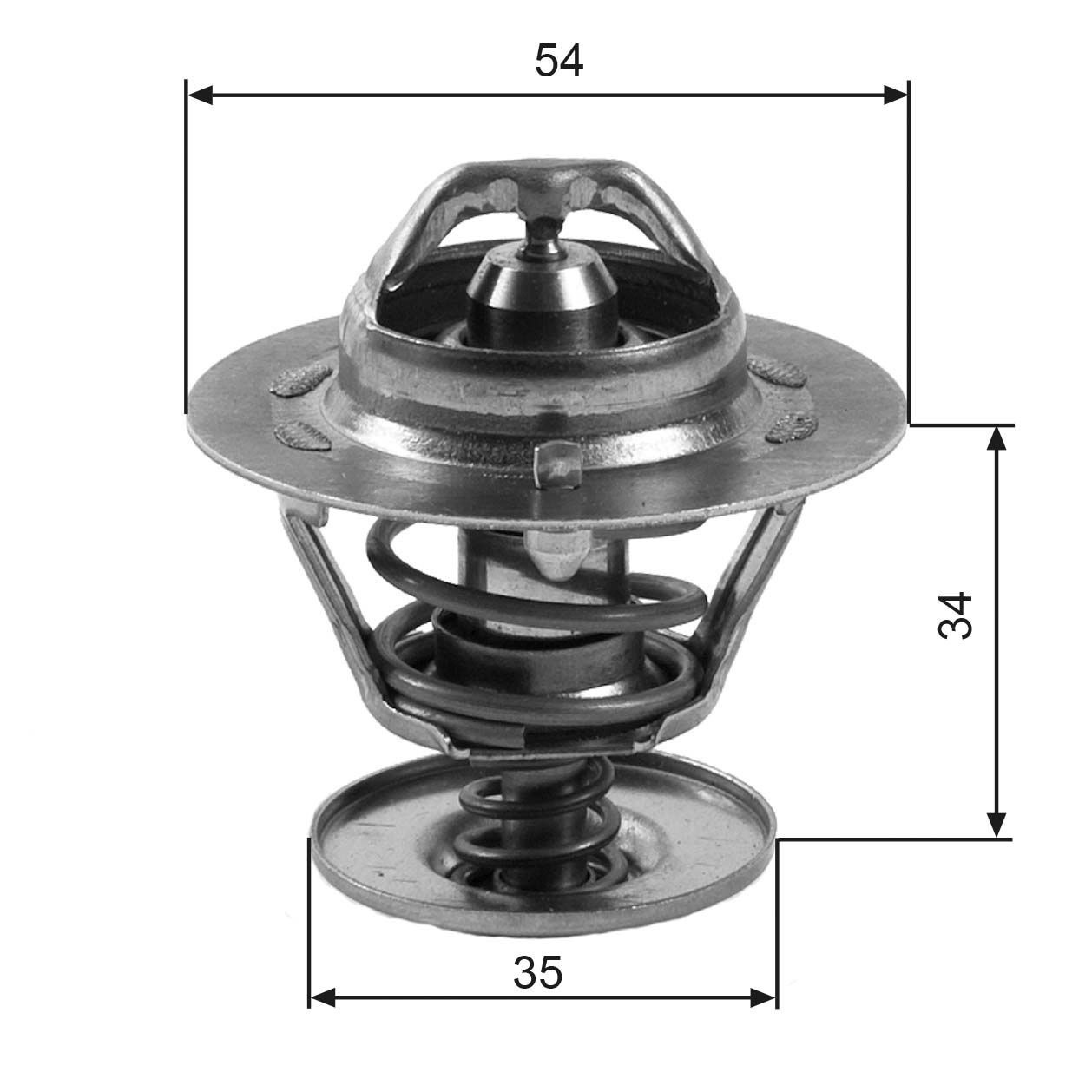 Termostato de agua para Mitsubishi Outlander III GF, GG