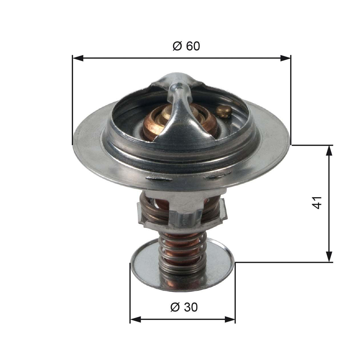 Termostato de agua para Toyota Hilux  GUN12, GUN13