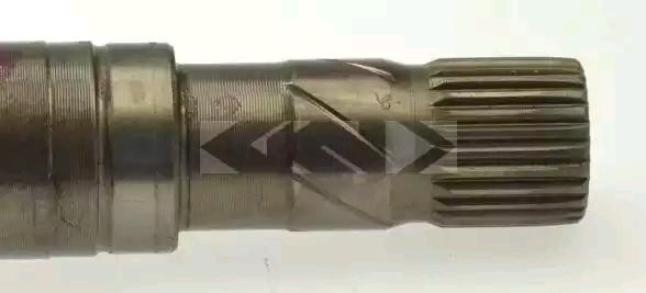 Semieje delantero derecho 25571 GKN-Spidan