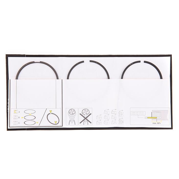 0810150000 Goetze Juego de anillos de pistón para 1 cilindro, STD
