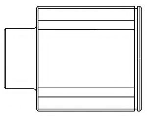 623023 GSP Junta homocinética interna delantera izquierda