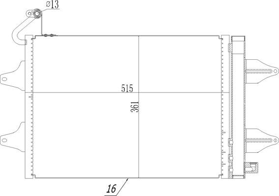 Comprar Condensador aire acondicionado Volkswagen Polo IV 9N, 9A