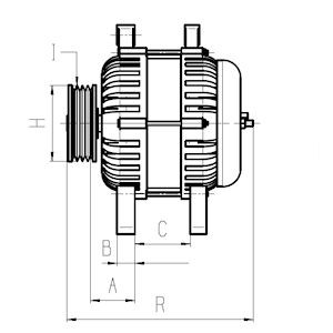  Motor de arranque Mercedes Benz Truck TRUCK ACTROS 