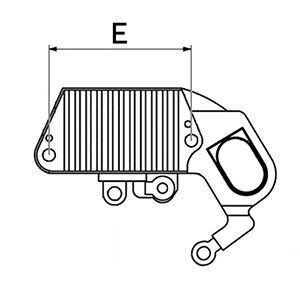 Bendix motor de arranque para Toyota Corolla VERSO E12J