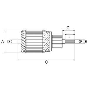  Puente de diodos, alternador Volkswagen Golf 5