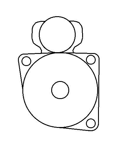 Motor de arranque CS1073 Cargo