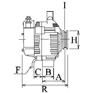 Alternador para Jeep Cherokee XJ