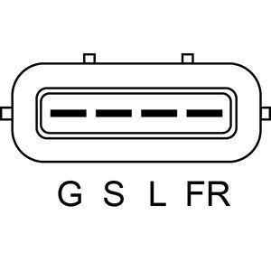 Regulador del voltaje para Mitsubishi Grandis  (NAW)