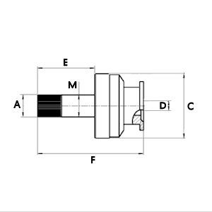 Bendix motor de arranque para Mitsubishi Canter VI FE5, FE6