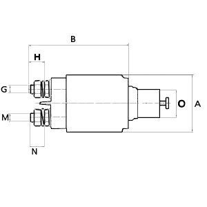 Solenoide arranque Nissan Tiida  (2007-2012)