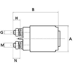 Comprar Solenoide de arranque Renault Megane II EM0, EM1