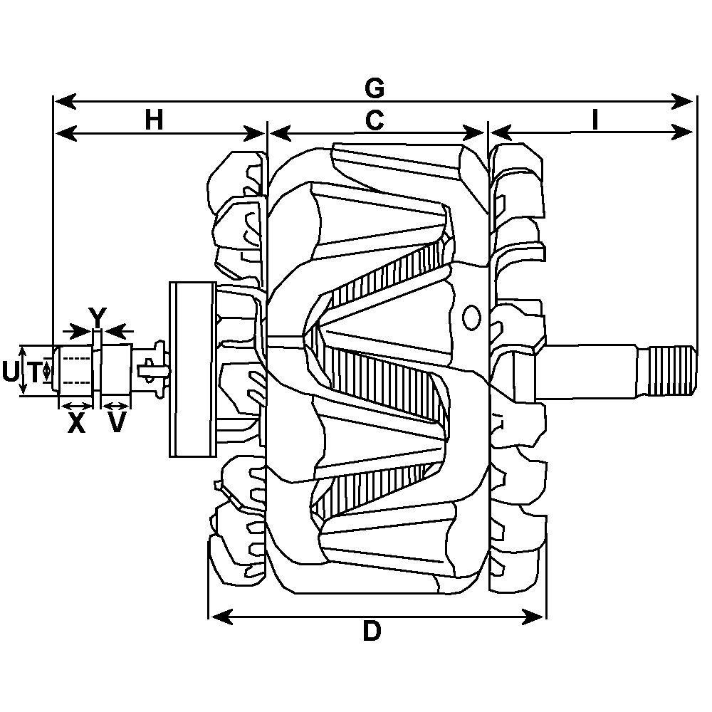 Comprar Rotor del alternador Renault Trucks MAGNUM IV 