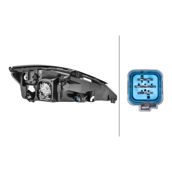  Faro izquierdo Ford Focus 1