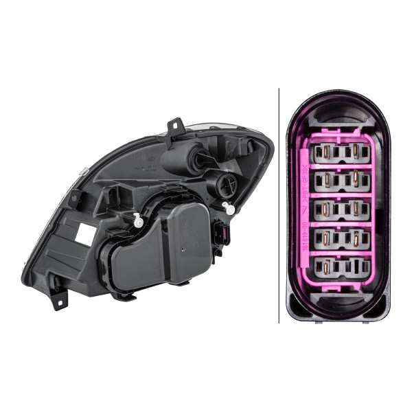 Faro delantero derecho Mercedes Sprinter II 3,5-t