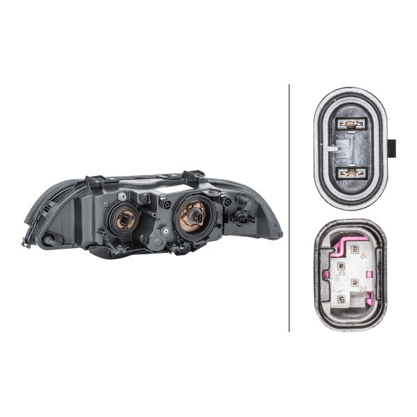  Faro derecho BMW 5 