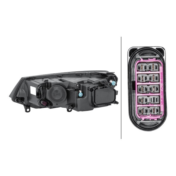 Faro derecho Volkswagen Touareg II SUV (7P5, 7P6) (2010 - 2017) precio, desde 277,07 EUR