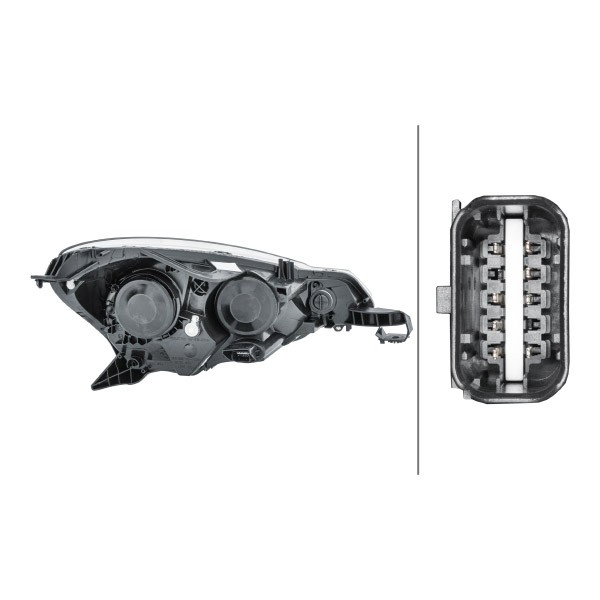  Faro izquierdo Citroen C3 2