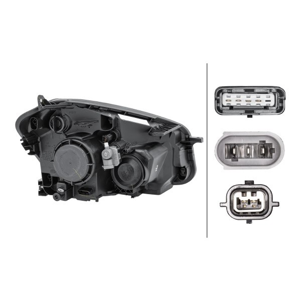 Faro Nissan Qashqai +2 I SUV (J10) (2007 - 2014) precio, desde 190,31 EUR