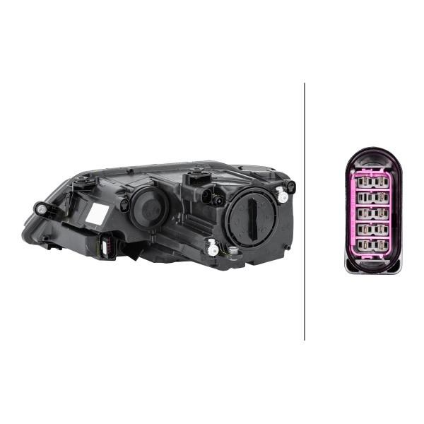 Faro derecho Volkswagen Jetta VI sedán (162, 163, AV3, AV2, AY2, AY3) (2011 - 2019) precio, desde 183,00 EUR