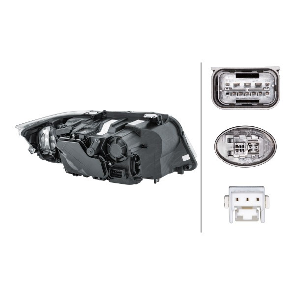 Faro izquierdo LPN112 Magneti Marelli