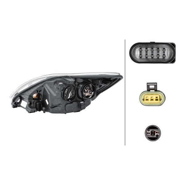 Comprar 1EL354807061 HELLA Faro derecho