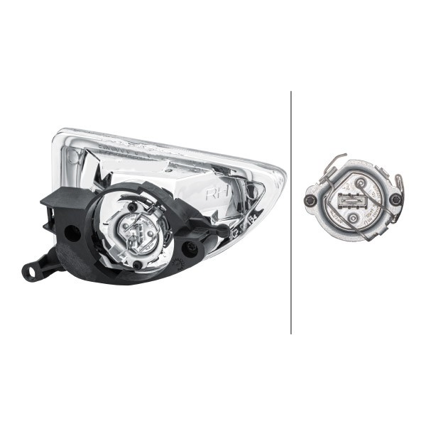 Faro antiniebla derecho HELLA 1NA354015021 precio, desde 23,43 EUR